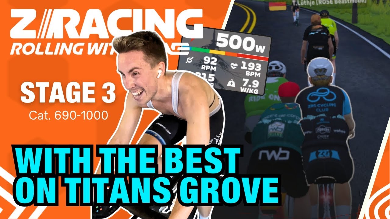 Fastest Pen of the Week&hellip; Could I Hang On? - Zwift ZRacing | Jurassic Coast | Stage 3 (A+)