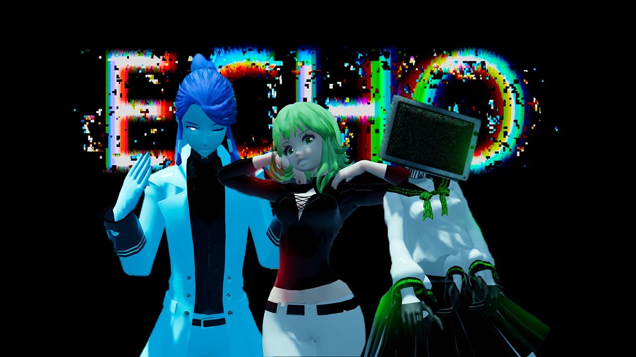 【MMD】 ECHO • 【GUMI • Gakupo】 (Mashup)