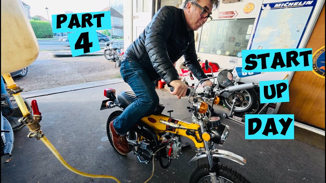 Часть 4. Замена двигателя Lifan. Honda ST90