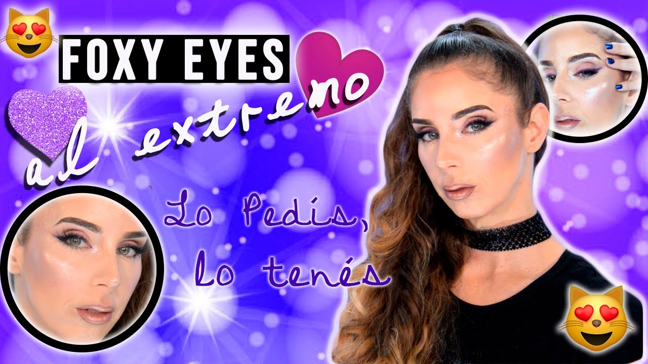 Llegó el tutorial tan pedido 😻 -  Foxy eye con un twist más dramático