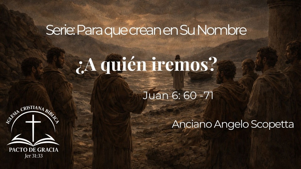 ¿A quien iremos? Juan 6:60-71