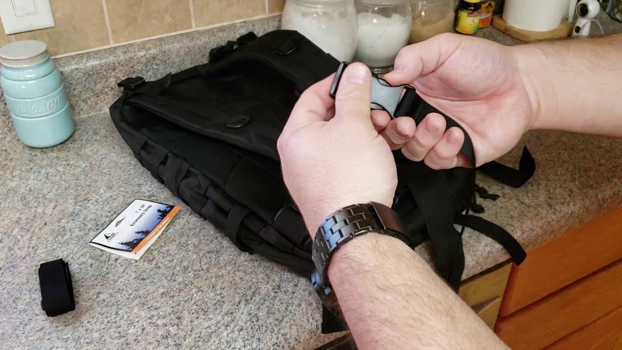 Adding Length to backpack shoulder straps - Reebow tactical bag