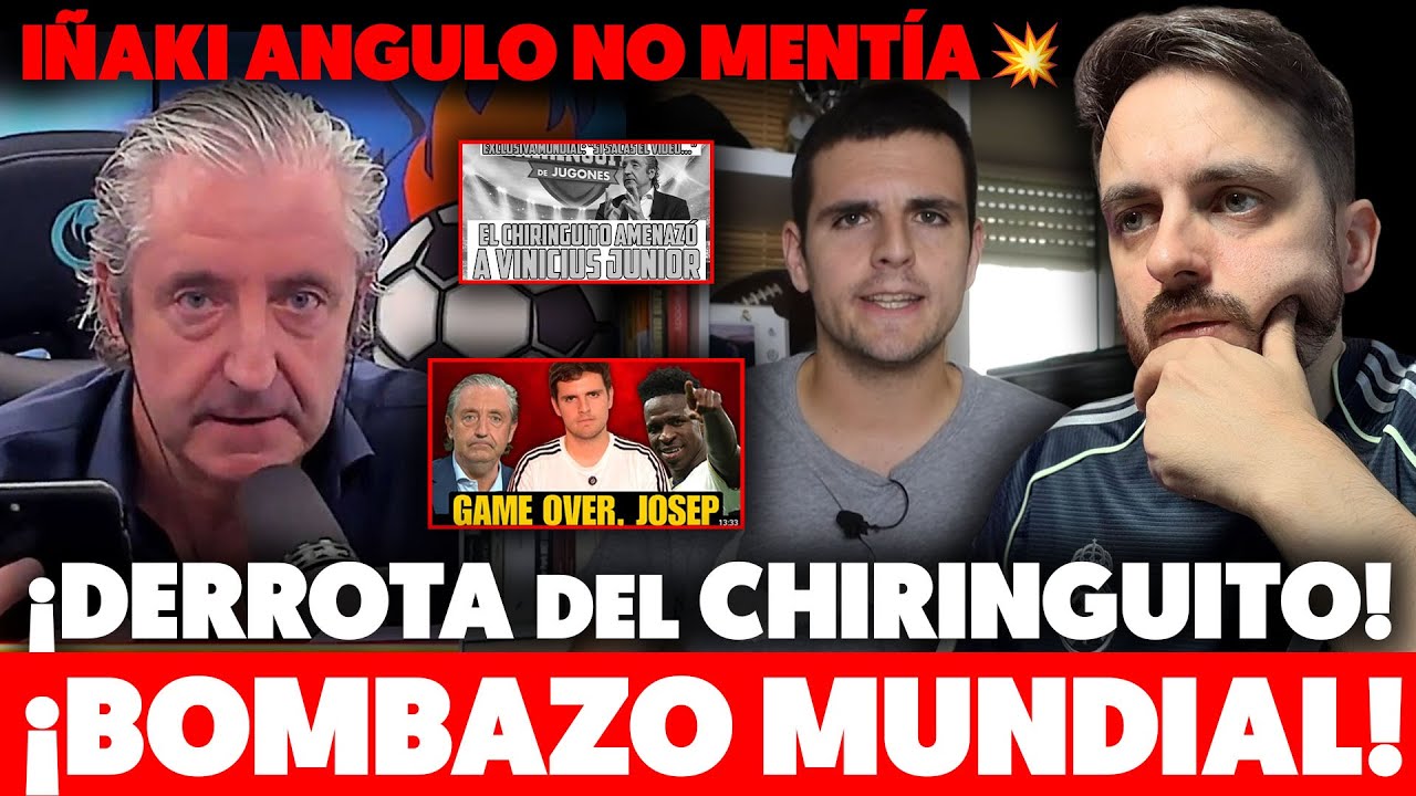 💥¡BOMBAZO MUNDIAL! IÑAKI ANGULO REVIENTA al CHIRINGUITO: PEDREROL RETIRA la DEMANDA por el CASO VINI