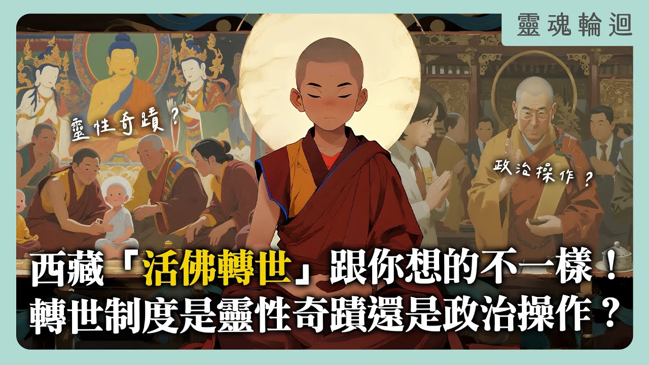 西藏「活佛轉世」跟你想的不一樣！轉世制度到底是靈性奇蹟還是政治操作？帶你揭開爭議完整解析！｜靈魂輪迴系列