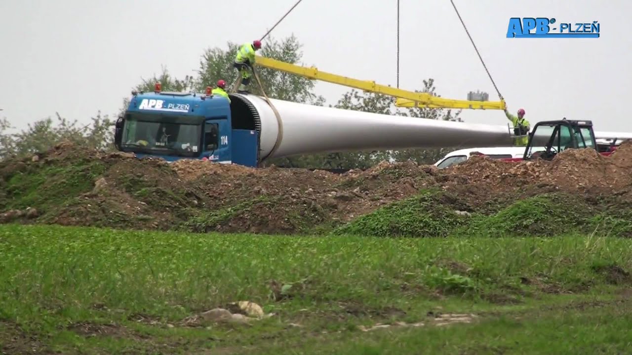 APB Plzeň - Stavba větrné elektrárny Horní Částkov