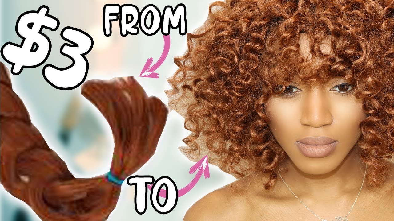SHE DID WHAT?! $3 Kanekalon Crochet Transformation (Wig Cap)