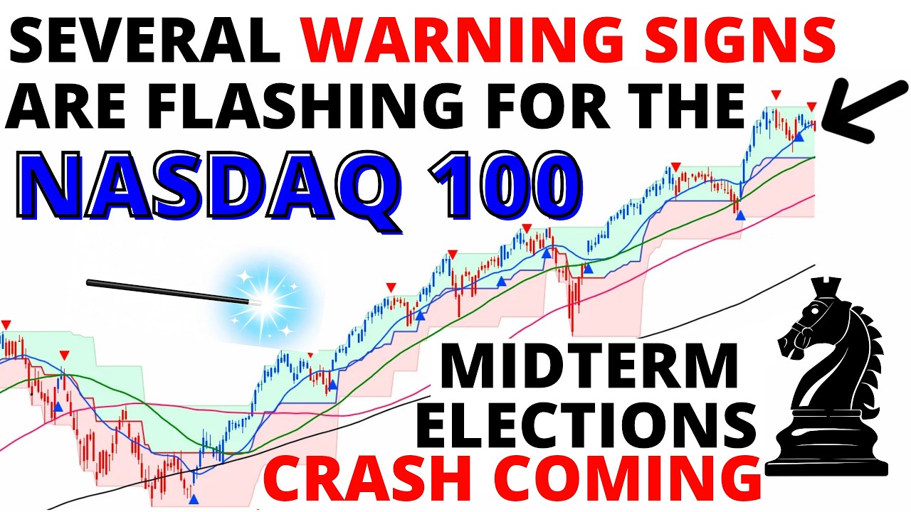 КРАХ ИЗ-ЗА ПРОМЕЖУТОЧНЫХ ВЫБОРОВ БЛИЗКО: NASDAQ 100 подает несколько тревожных сигналов