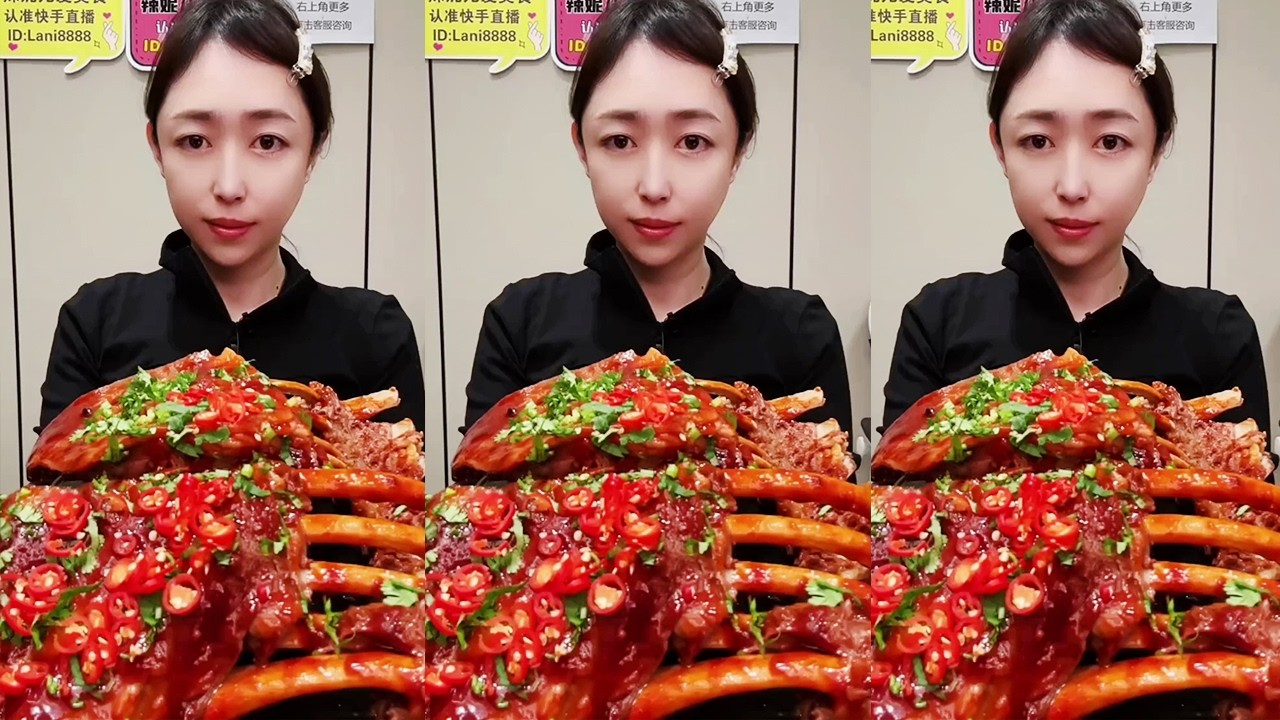 😱🥩Giant & Spicy Food Platter –Spicy Lamb Chops丨 Mukbang for True Foodies!🔥
