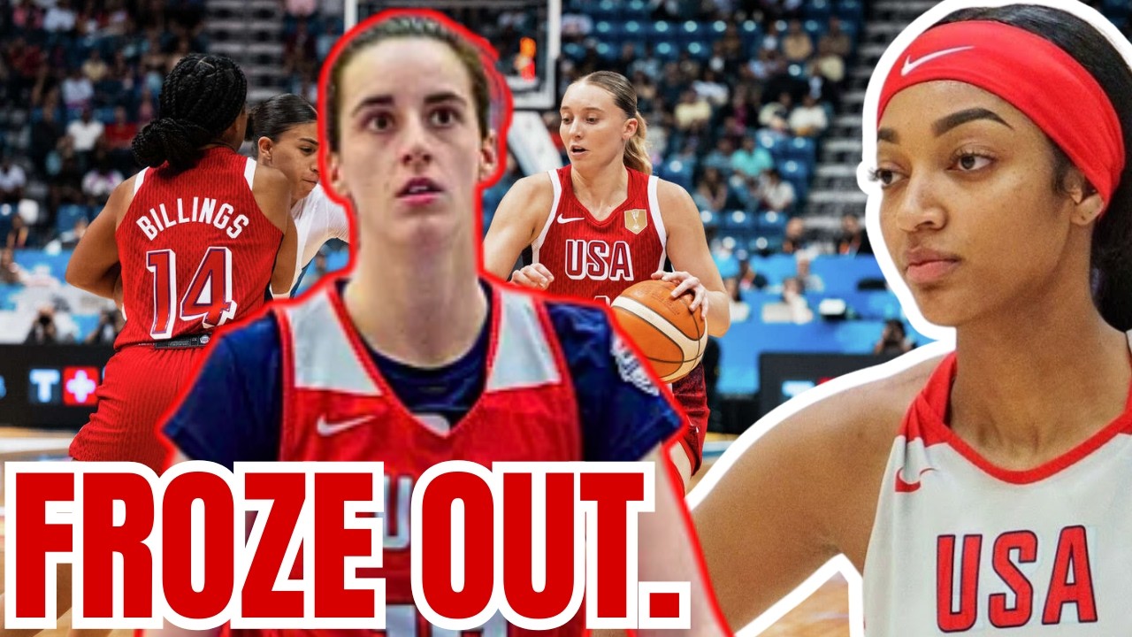 Angel Reese FREEZES OUT Caitlin Clark during Team USA WIN! Brick's UGLY Jealousy HURTS Squad!