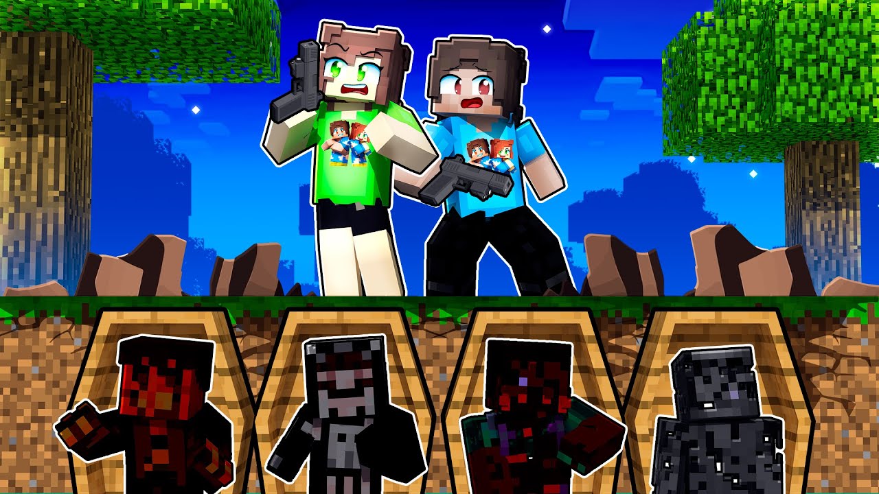 YOK ETTİĞİM TÜM EFSANELER DİRİLDİ 🧟‍♂️ - Minecraft
