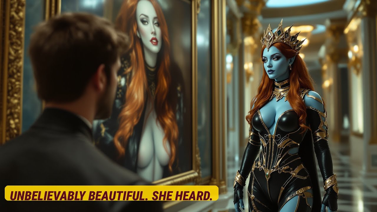 “She must be unbelievably beautiful,” I whispered — Unaware the Queen stood at my back