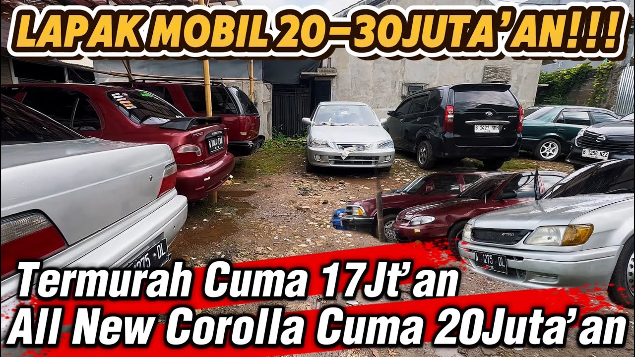 Lapak Mobil Murah Harga 20-30jt’an‼️Hyundai Accent Cuma 17jt’an‼️All New Corolla Cuma 20jt’an Aja‼️