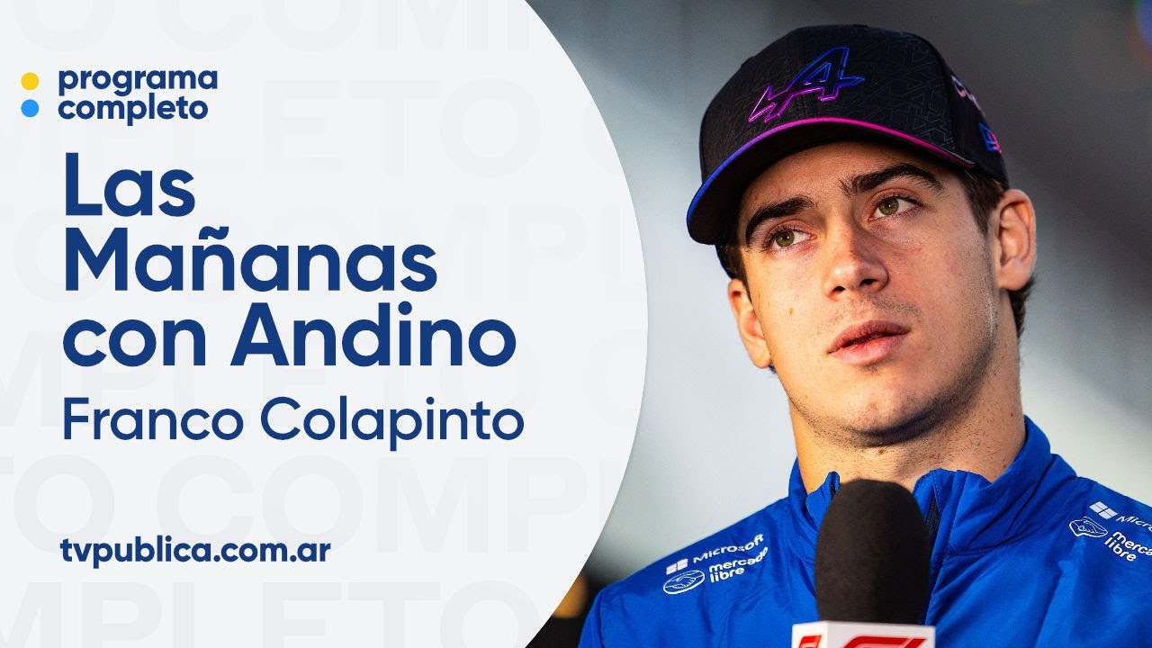 Franco Colapinto continua en Alpine con Pierre Gasly - Las Mañanas con Andino