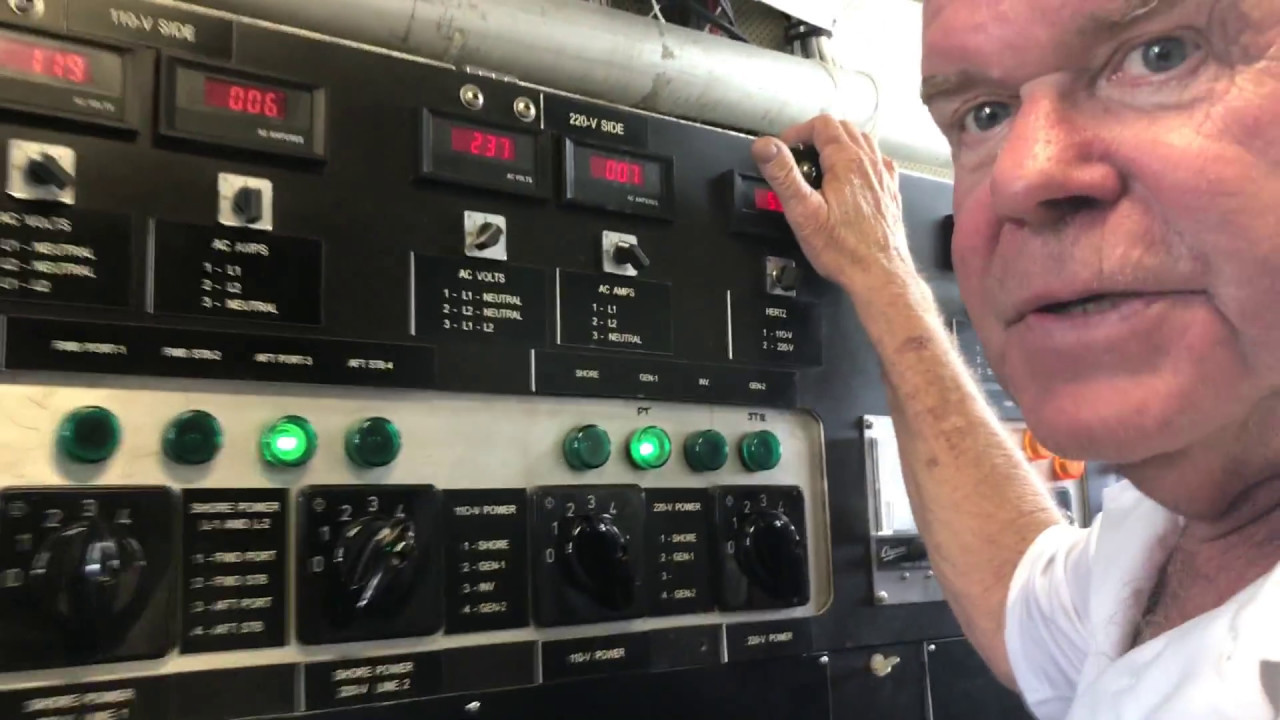 Burger Motor Yacht Engine Start Up