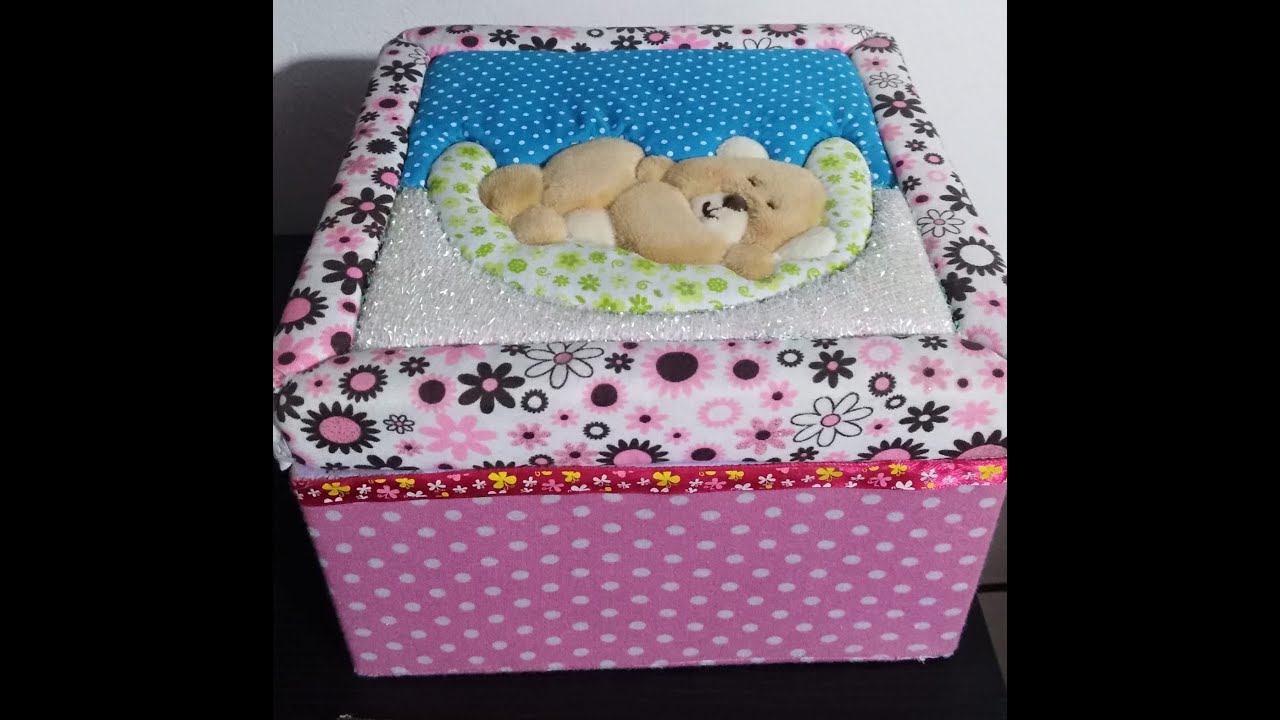 CAJA OSITO  VIDEO 1 PATCHWORK SIN AGUJA