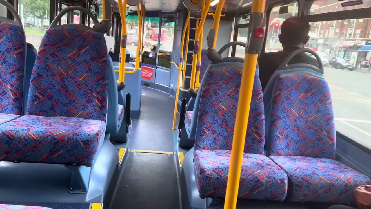 (Packed At Start + Curtail) Journey on Route 483 Metroline London LK15CXF VWH2107 7/8/24