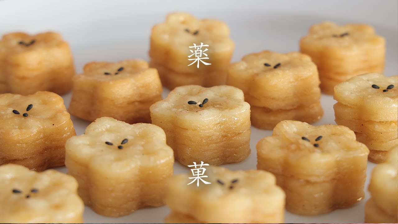 【韓国伝統菓子 / #027】薬菓 ヤックァ / Yakgwa 약과 韓国伝統菓子 作り方