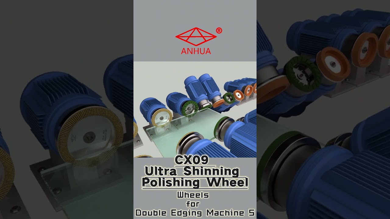 Glass cerium Fine polishing wheel CX09 has high quality and performance WA+8618665624783 #glassedge