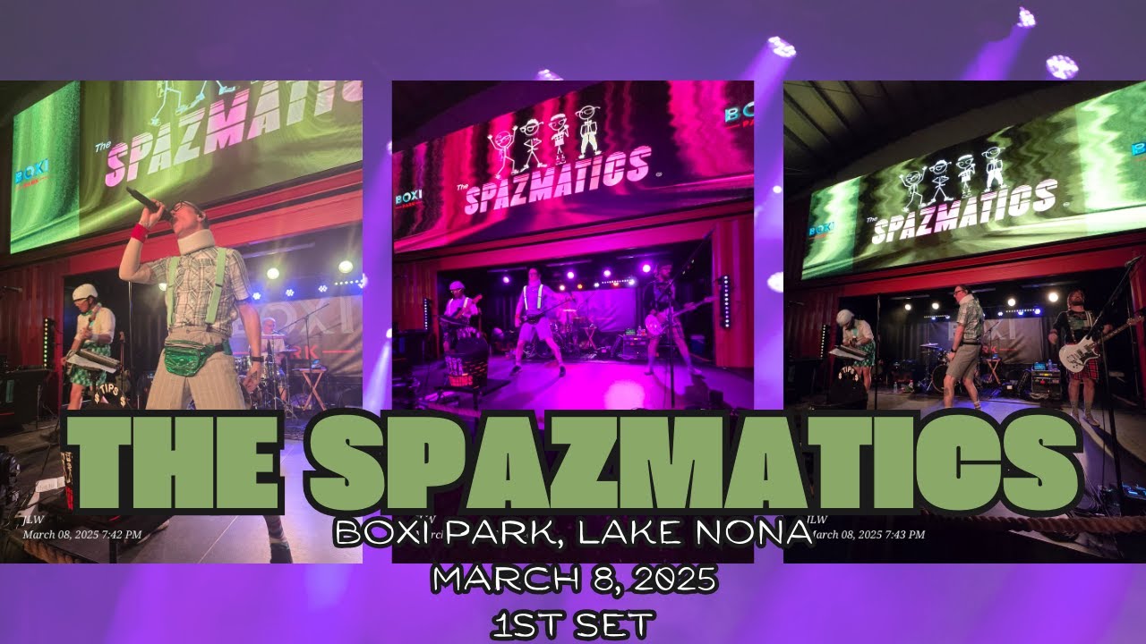 The Spazmatics at Boxi Park 1st Set 03.08.2025