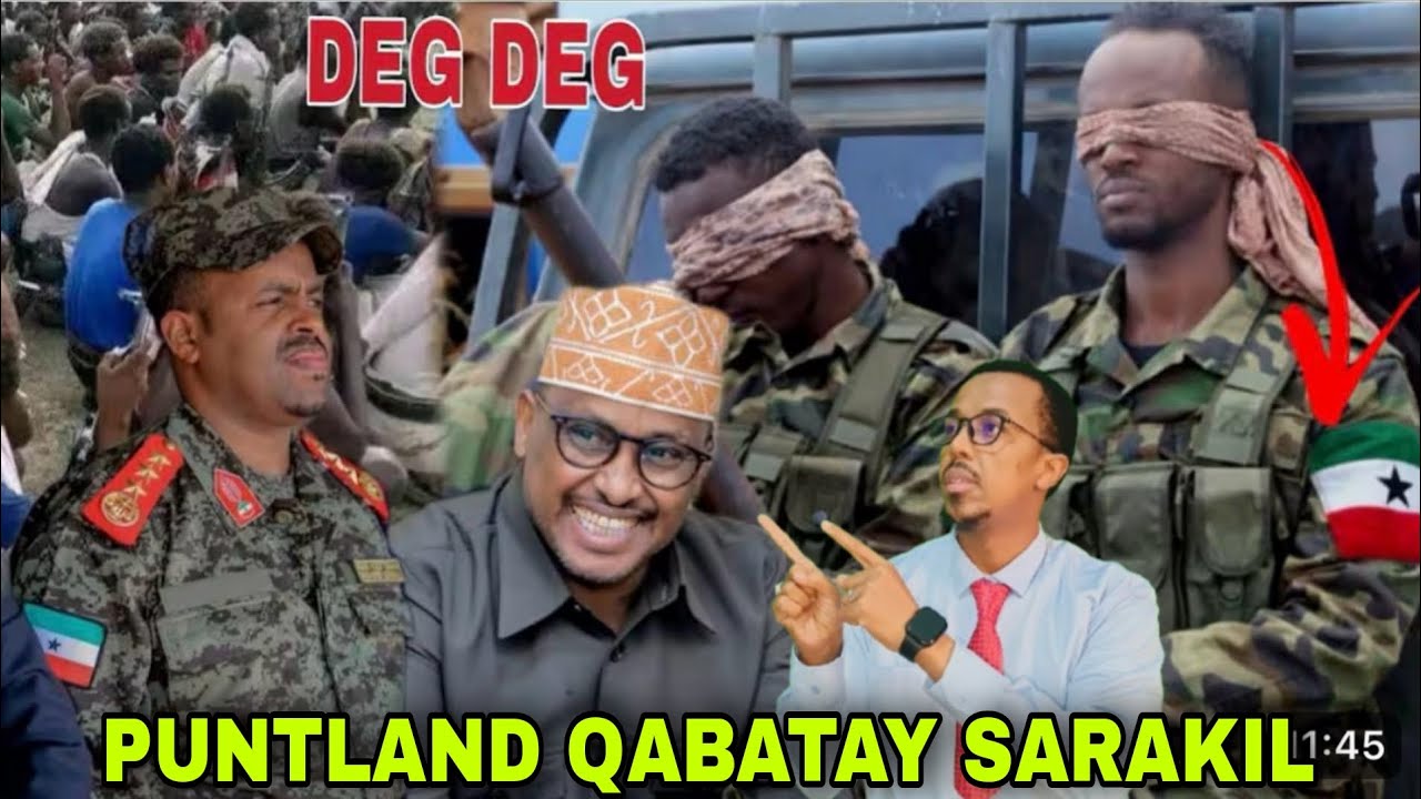 DEGDEG:DAAWO LIVE PUNTLAND OO HADA QABATAY SARAKIIL IYO HUB|DENI OO TAAGEERAY LAFTAGAREEN.