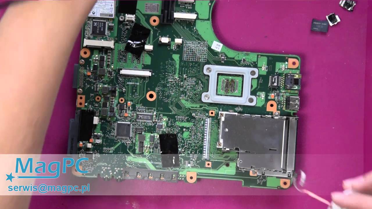 Wymiana kondensatora Nec/Tokin na 6 x 330uF Toshiba L300
