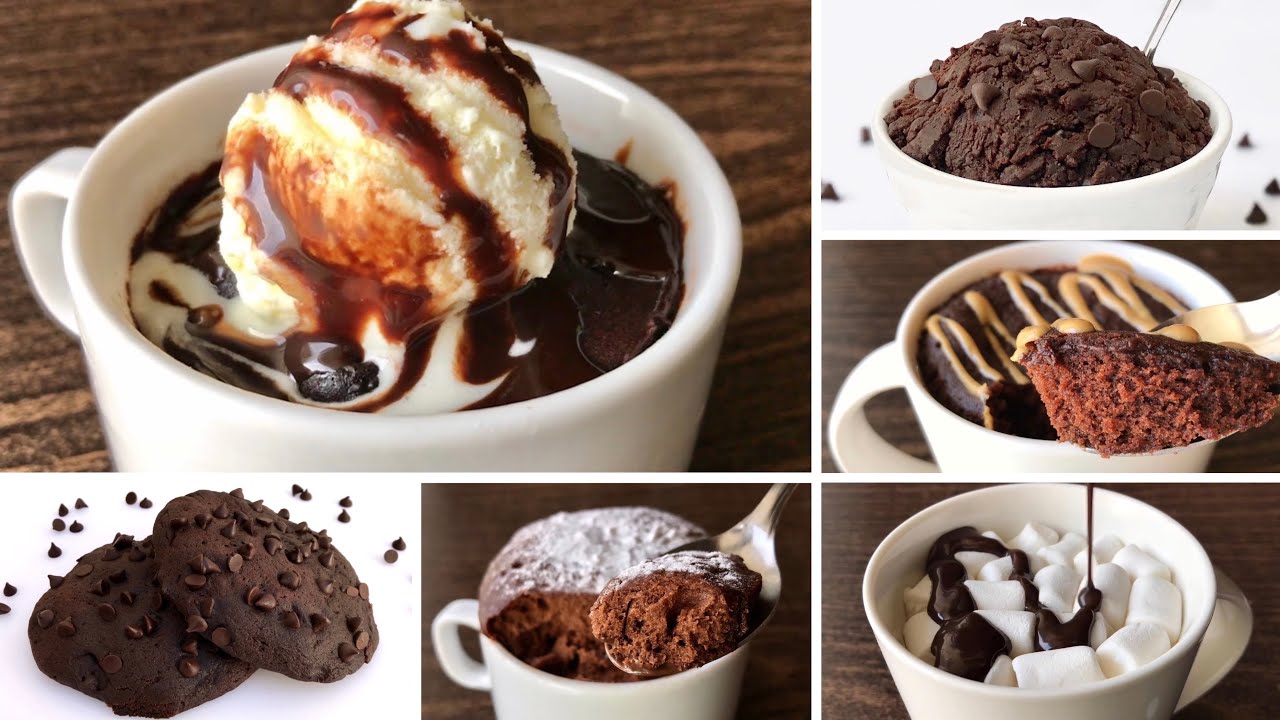 7 CHOCOLATE Desserts You Can Make in 1 MINUTE!
