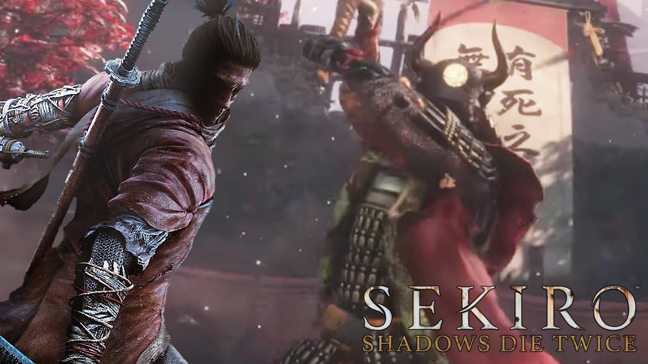 Sekiro Shadows Die Twice - General Tenzen Yamauchi - Boss Fight FHD