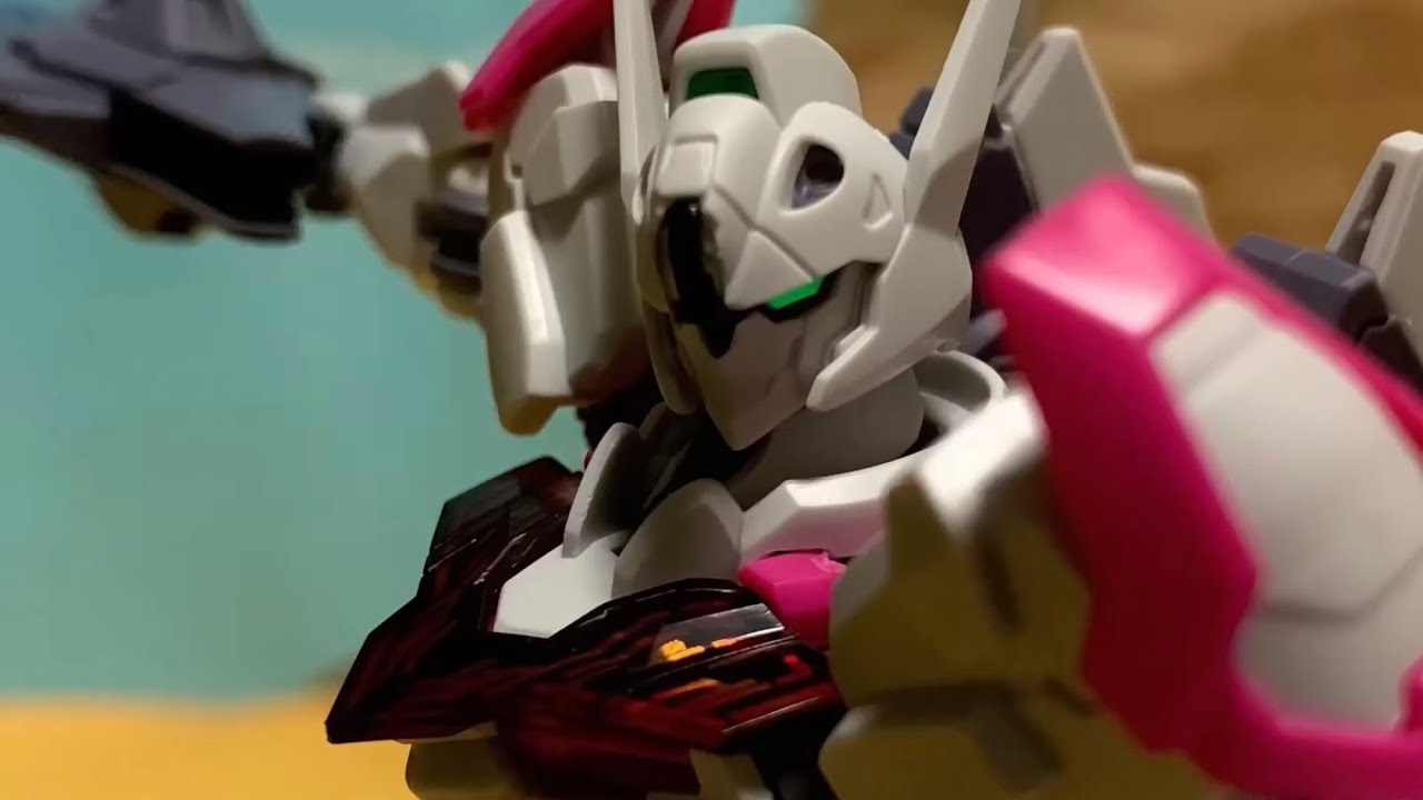 ガンプラコマ撮り HG 1/144 ガンダムルブリス 組み立て　gunpra stop motion HG 1/144 GUNDAM LFRITH