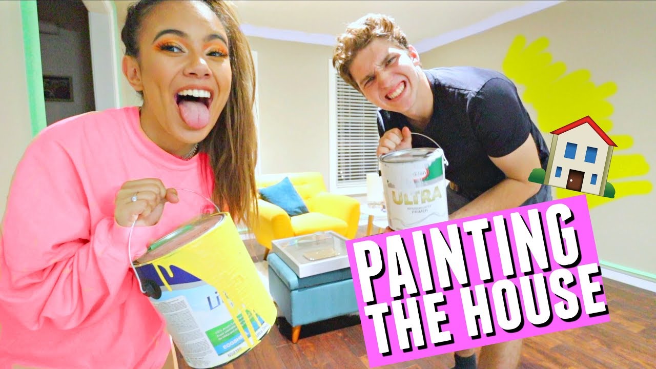 PAINTING THE NEW HOUSE......Yellow!!🌞