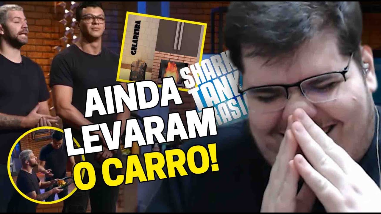 CASIMIRO REAGE:  VICTOR SARRO E J&Uacute;LIO COCIELO NO SHARK TANK BRASIL | Cortes do Casimito