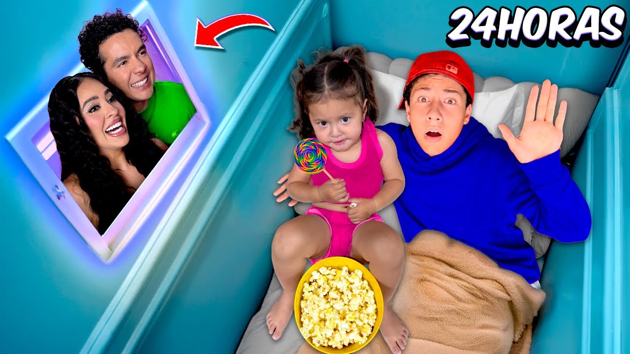 LOS ENCERRAMOS EN LA HABITACI&Oacute;N M&Aacute;S PEQUE&Ntilde;A DEL MUNDO!!