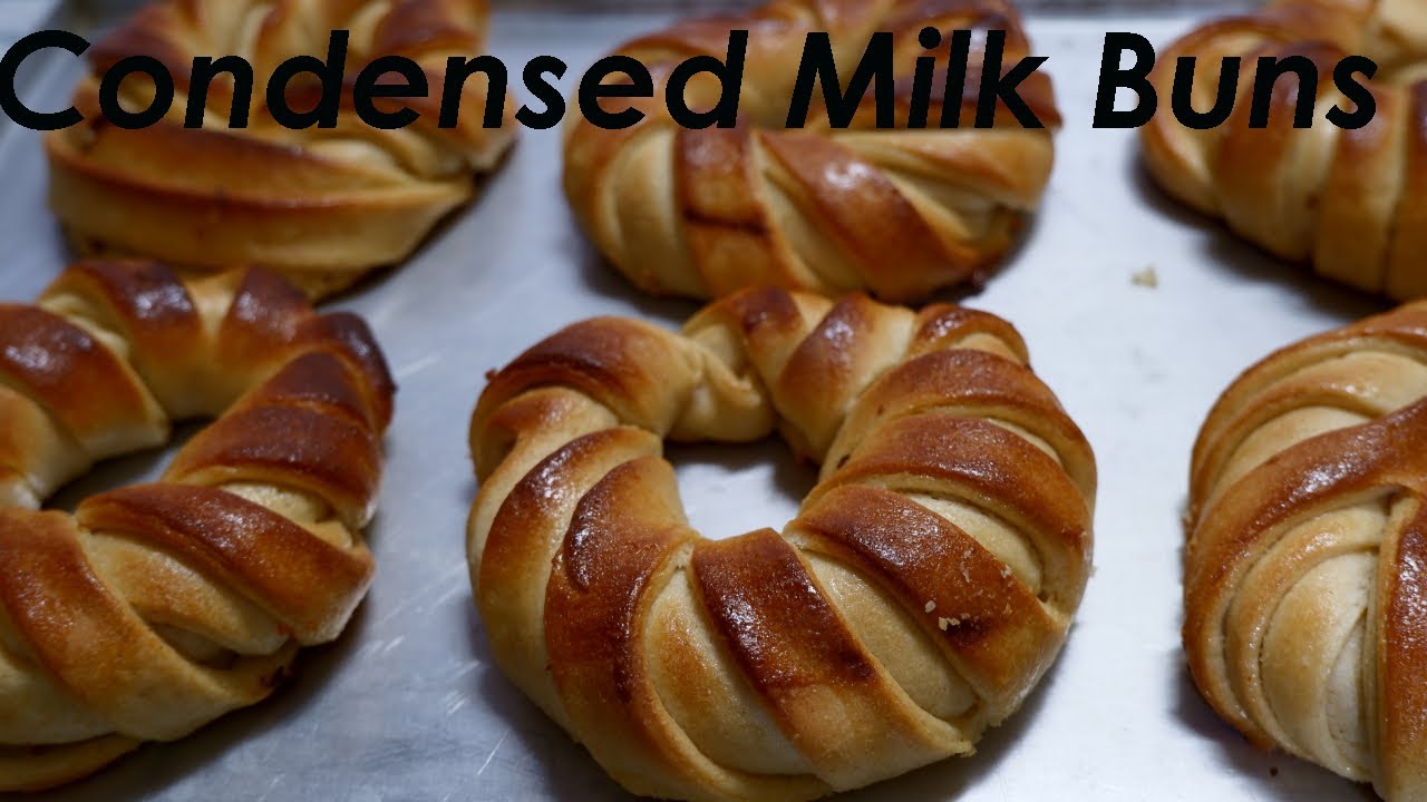 Condensed Milk Buns | Condensed Milk Bread Rolls | How to make Soft & Fluffy Condensed Milk Buns #66