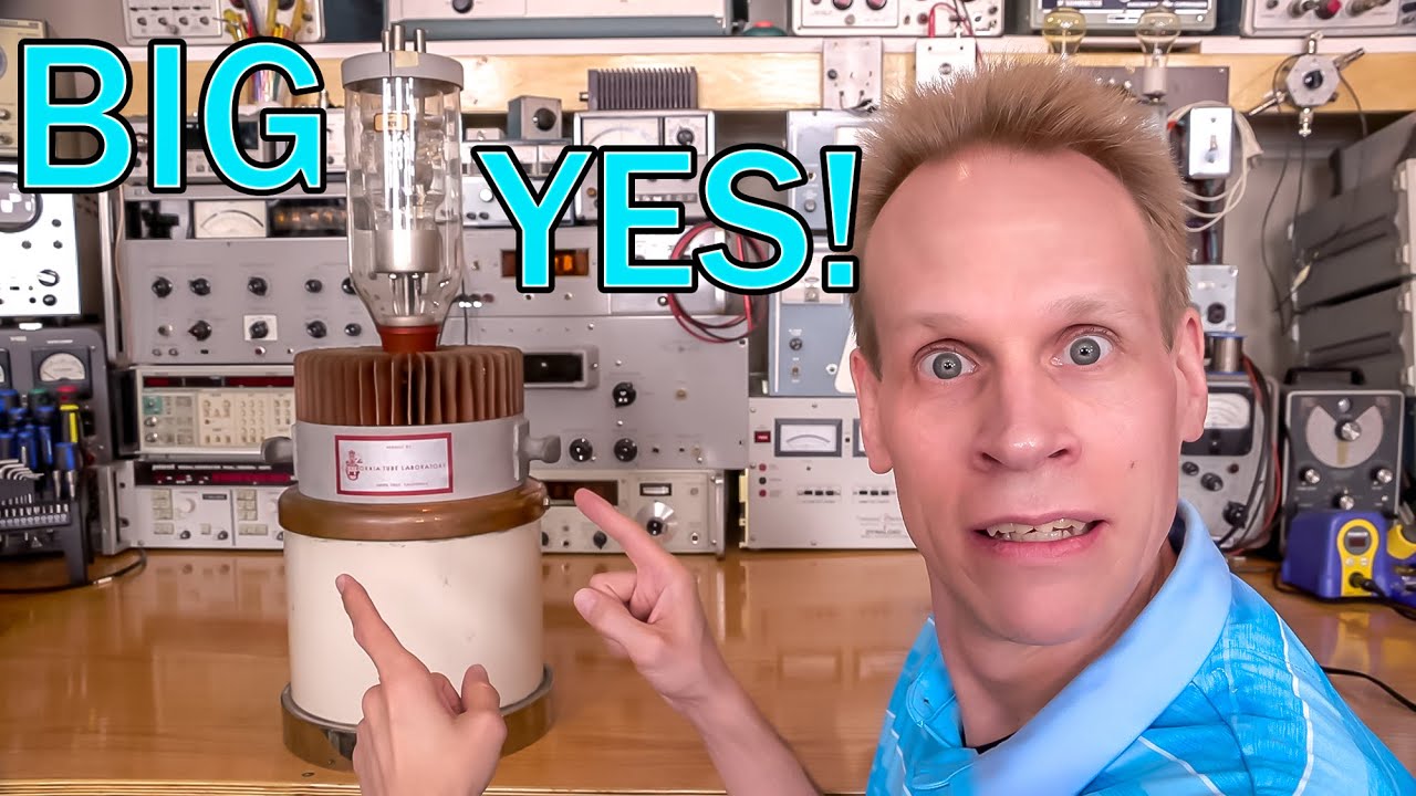 Big Power! 14000 Watt 892-R Transmitter Tube - Will It Work? Power It Up!