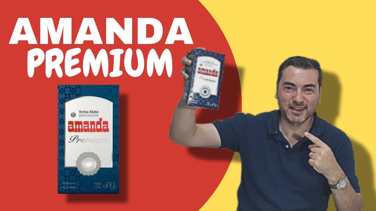 Probando Yerba Mate Amanda Premium