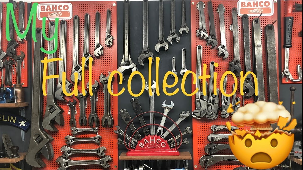 My one year anniversary of collecting Bahco Vintage tools over 300 items 🤯🤯🤯