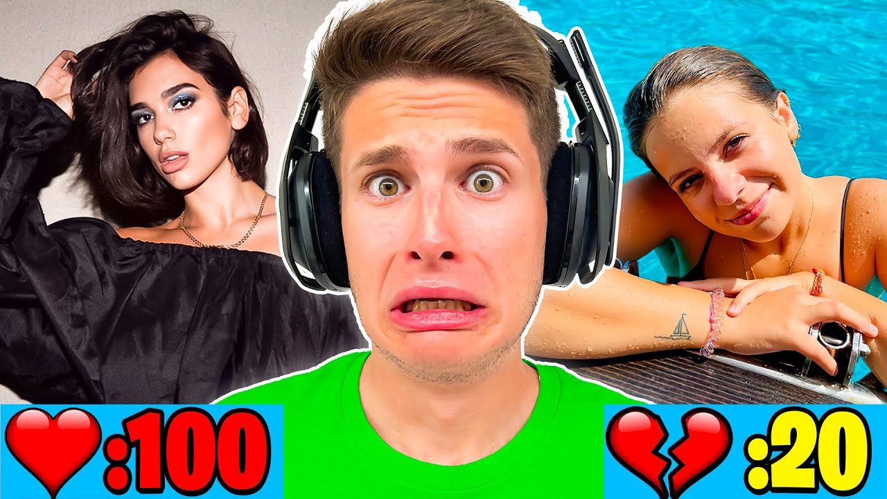 CON CHI TI FIDANZERESTI TRA NINNA E DUA LIPA?!💔 *Ci siamo lasciati* LOVE TEST