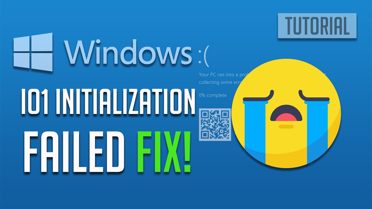 IO1 INITIALIZATION FAILED Blue Screen Error on Windows 10 FIX [2026]