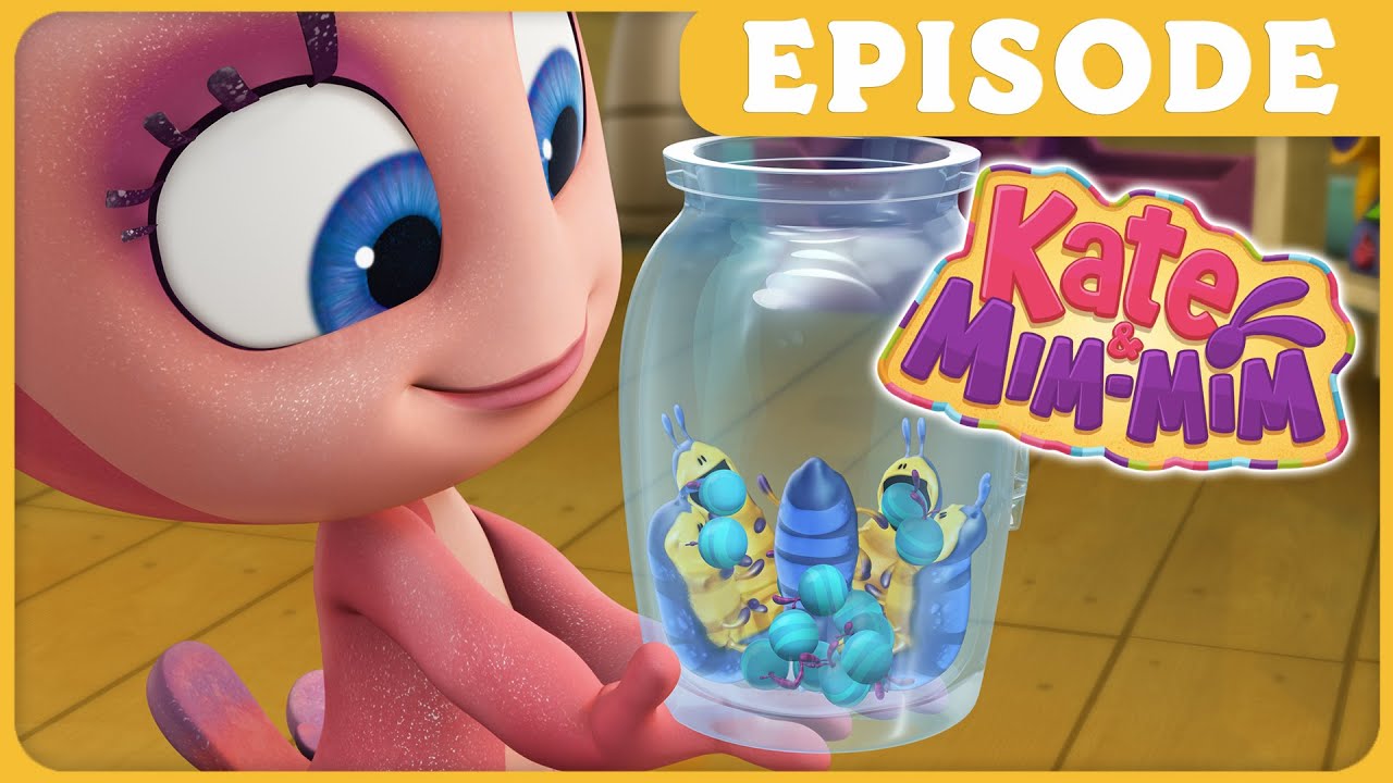 Uh-Oh, Giggle Bugs! | Kate & Mim-Mim | A Case of the Giggles | Full Episode for Kids