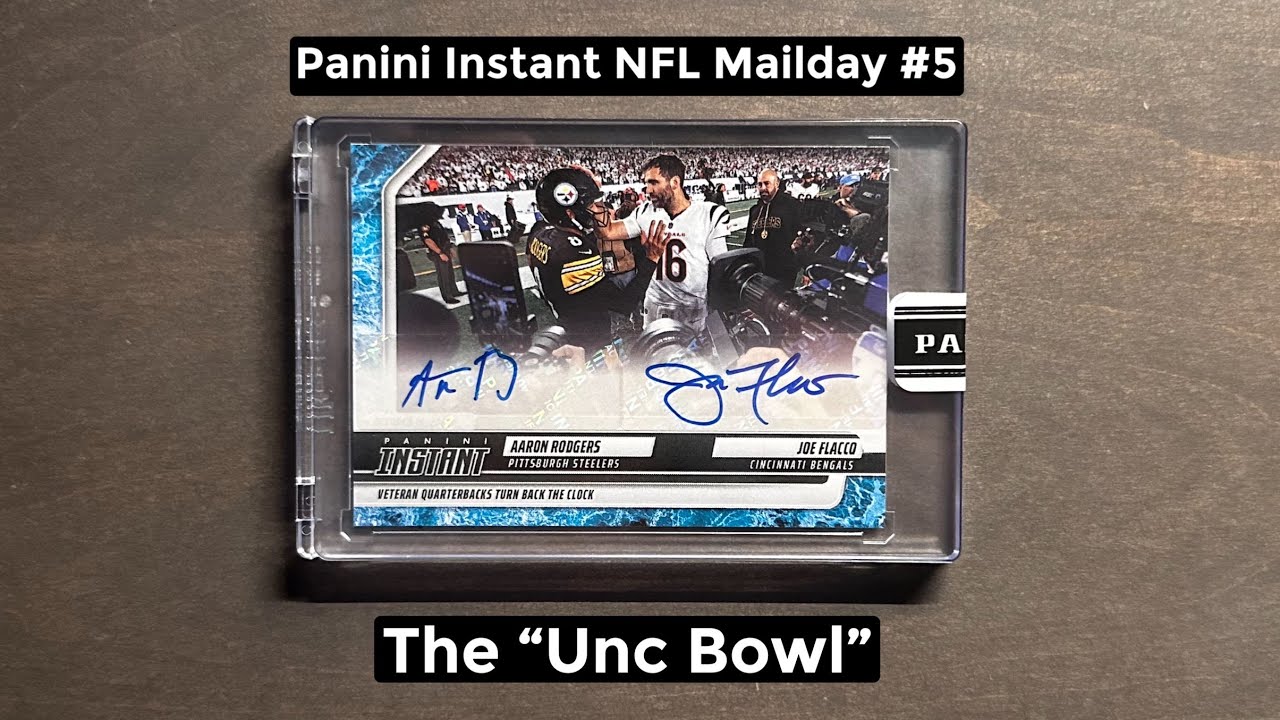 Panini Instant NFL Mailday #5 - Невероятный двойной автограф