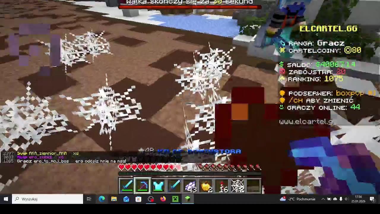 gramy w (elcartel.gg) gramy na trybie boxpvp!!!