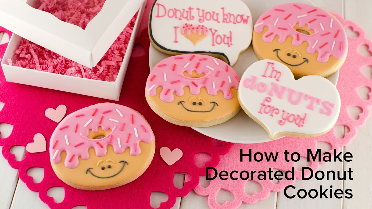 How to Make Decorated Donut Cookies