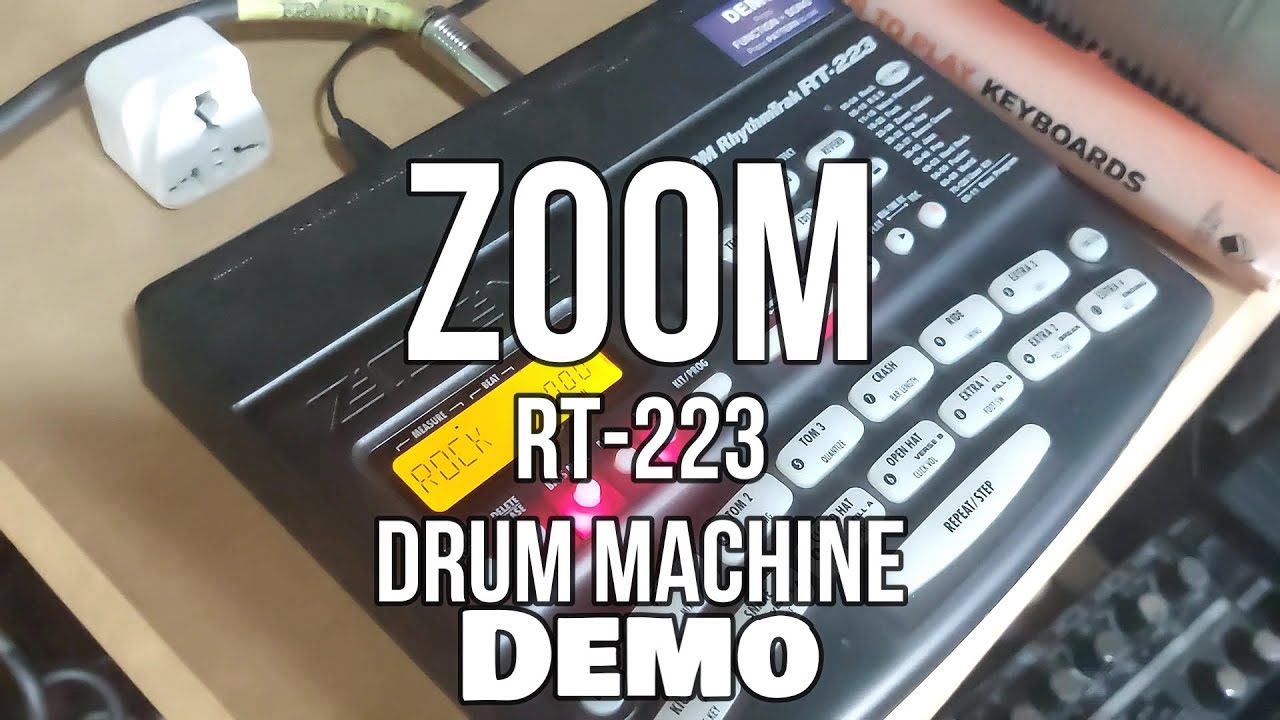 ZOOM RT-223 RhythmTrak Drum Machine 