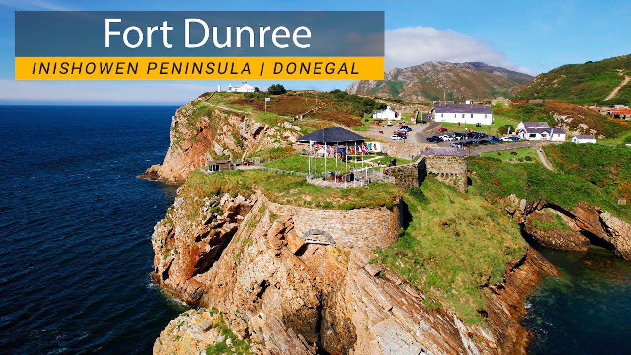 Fort Dunree | Inishowen Peninsula | Co. Donegal | Ireland - DJI Air 2S Drone Video 4K