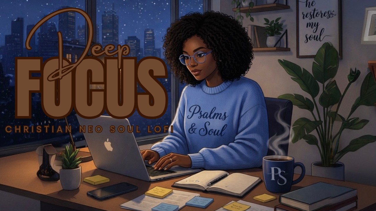 COZY WINTER NIGHT DEEP FOCUS (VOL. 2) | STUDY, PRAY, & WORK🤍🕊️