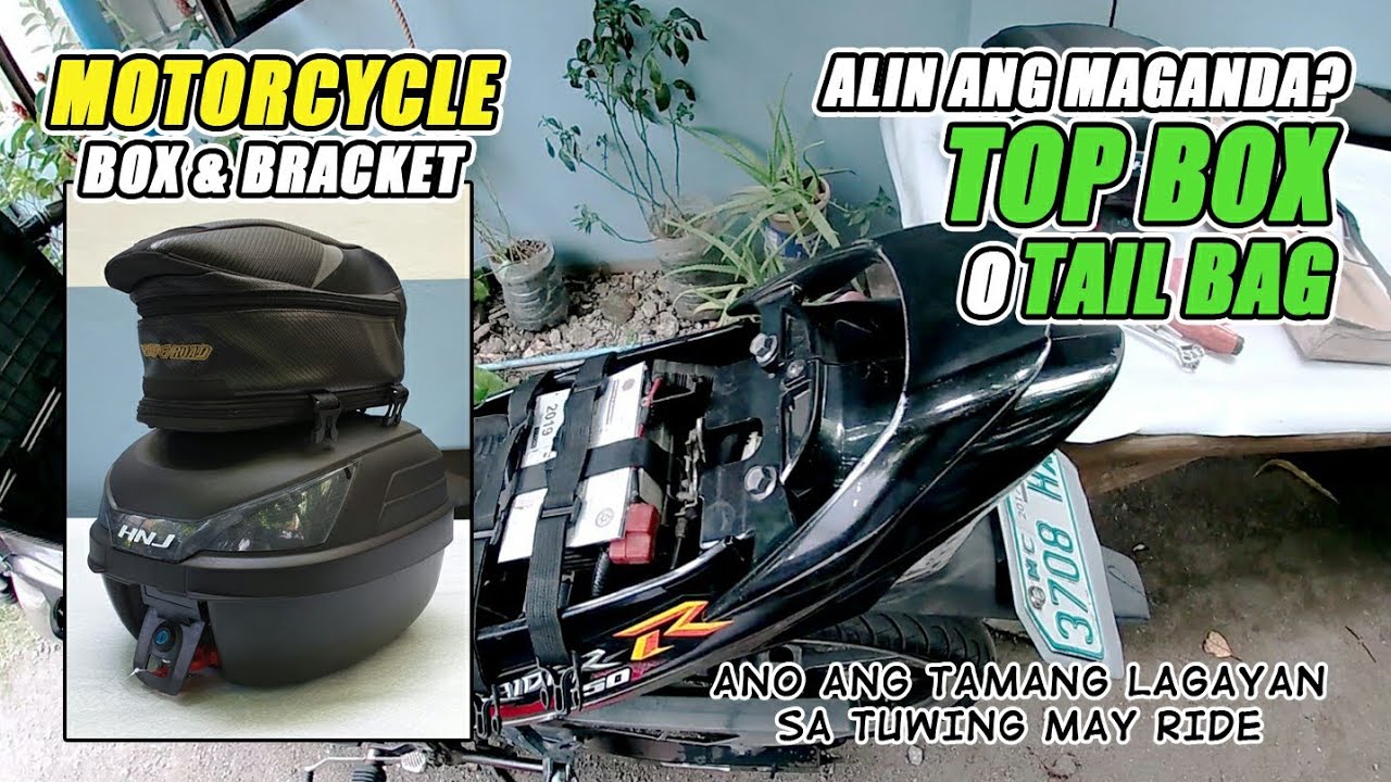 HNJ BOX, HRV BRACKET, MONORACK, TAILBAG | ANO ANG MAGANDA PARA SA RAIDER 150