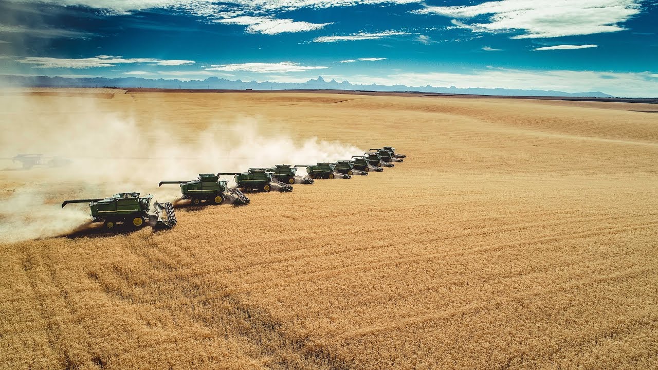 JOHN DEERE COMBINES | Idaho Grain Harvest