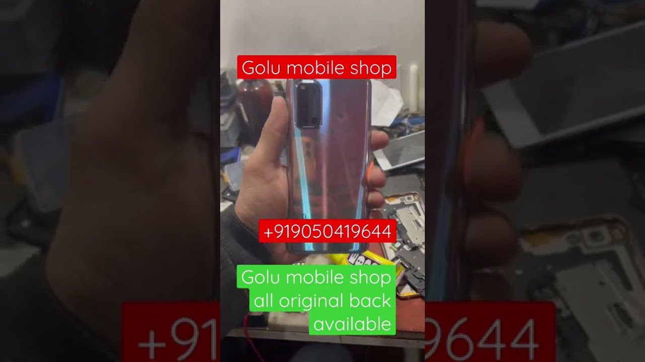 Vivo v19 back original change  #haryana#madlouda#Golu mobile shop