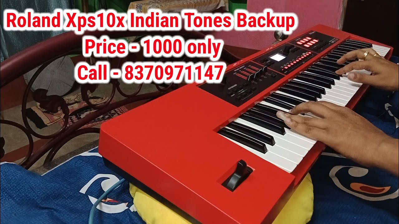 Roland Xps10x Indian Tones Backup 2026 Special ( SAME LIKE FANTOM G6 )  