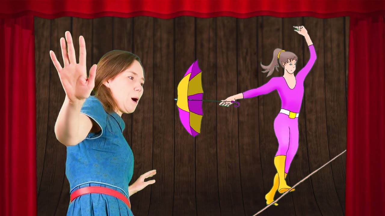 In Het Circus is Een Acrobaat 🤸 Kinderliedje 🎶