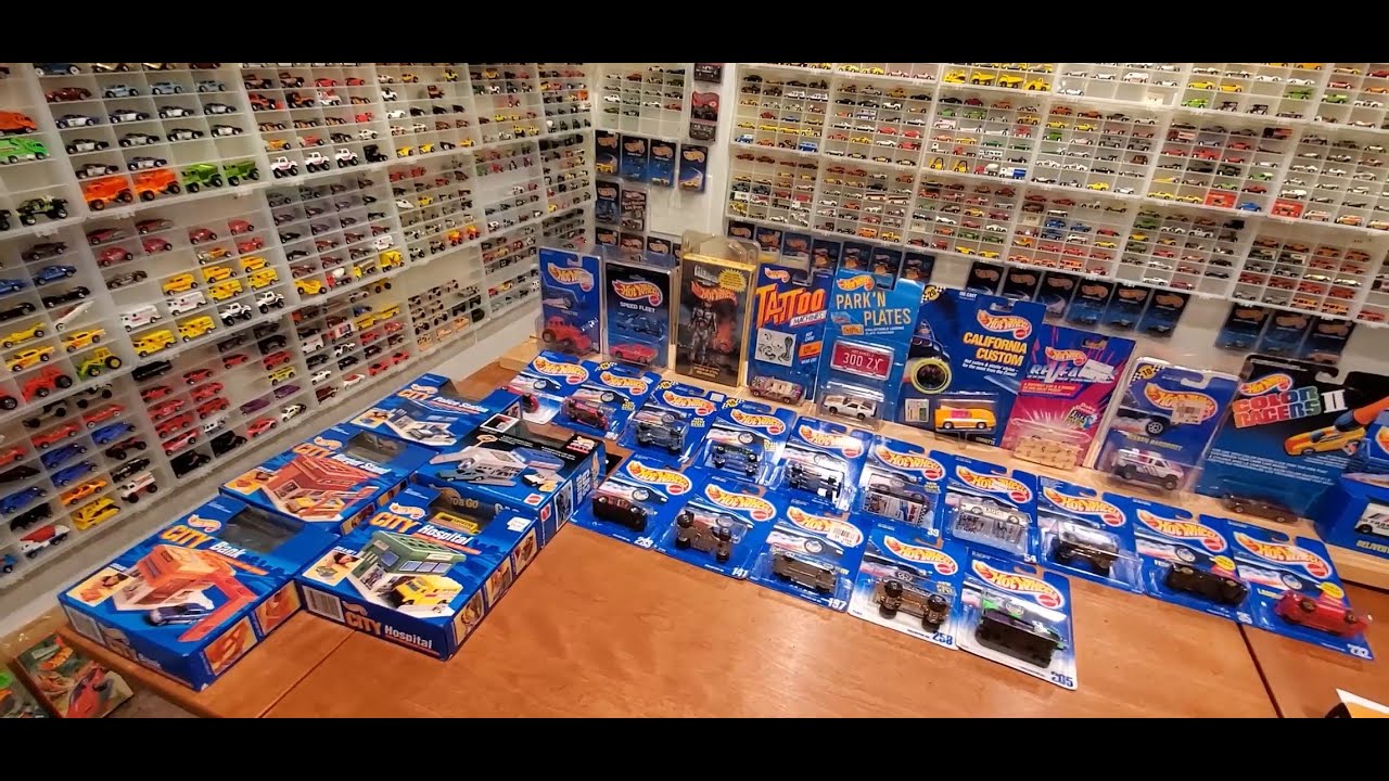 1990 to 1995 Hot Wheels - Blue Card Series Collector #1 to #274 - INTRODUCTION